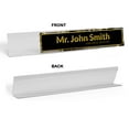 thumbnail image 2 of Printtoo Personalized Desk Name Plate Pretty Marble Custom Acrylic Office Desk Name Plate Accessory 2x10 Inches, 2 of 5