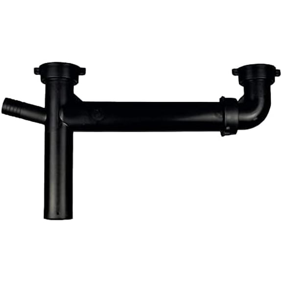 Mobile Home Double Bowl Design Contiuous Drain