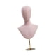 thumbnail image 5 of Cabeza de maniquí práctica y moderna con altura ajustable para exhibición de sombreros de mesa. Rosa, 5 of 9