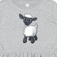 thumbnail image 4 of Inktastic Cute Little Lamb Girls Toddler Dress, 4 of 5