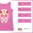 thumbnail image 6 of Kansas City Sugar Skull Women's Tank Top KC Die-Hard Football Fan Tailgating, 6 of 7