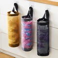 thumbnail image 2 of 5Pcs Mesh Grocery Bag Holder Hanging Storage Bag Dispenser Foldable Washable Hanging Bag Organizer For Kitchen, 2 of 18