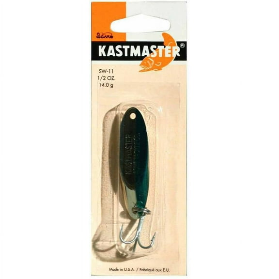 Kastmaster 1/2 oz Chrome and Neon Green