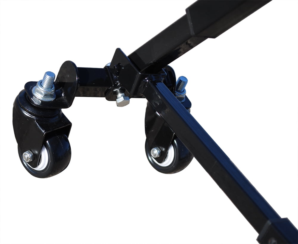 Climbing Stairs Hand Truck Black Carbon Steel Universal Spare Tires Climb Stairs Haul Goods 18.5LBS