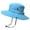 #02Blue, variant on Kiplyki Adult Women Solid Sunshade Hat Fisherman's Hat Basin Hat Outdoor Bucket Hat