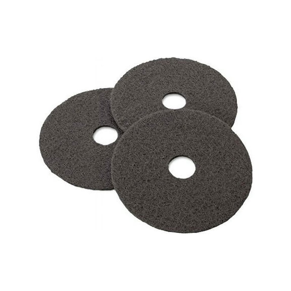 3M 08379 Stripper Floor Pad 7200, 17", Black, 5 Pads/Carton