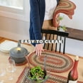 thumbnail image 3 of Homespice - Chester Thick Table Runner, an Oval Hand Braided Runner of Premium Jute Fibers to Use as Wide Table Runners on the Dining Table - No Gaps or Unfinished Edges - Multicolor, 11x36 Inches, 3 of 8