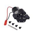 thumbnail image 1 of Vogacara Motor de caja de cambios de transmisión 370 con eje de transmisión, aleación de aluminio, apariencia exquisita, efecto de disipación de Kits de construcción modelo Negro Vogacara FN001311-01, 1 of 5