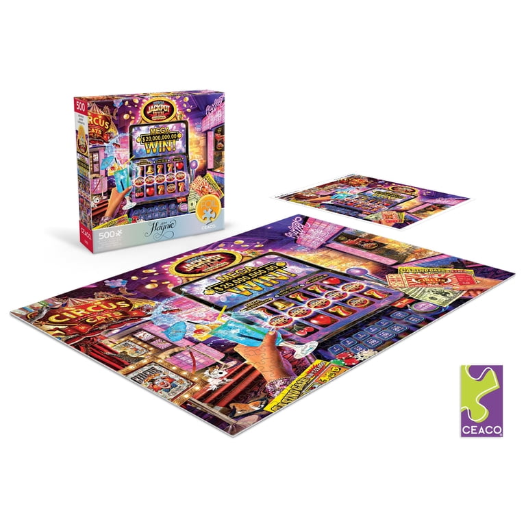 Ceaco 500 Piece Jackpot! (Jeff Haynie) Interlocking Jigsaw Puzzle