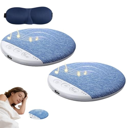 2026 New Ultra-thin Bluetooth Pillow Speaker Flat Thin with bluetooth 6.0, Hi-Fi Under Pillow Speaker for Side Sleepers