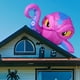 thumbnail image 2 of Pulpo morado inflable Joiedomi, 122 cm, decoración LED para Halloween, 2 of 9