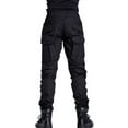 thumbnail image 2 of Men's Hiking Pants Casual Cargo Pants Camo Work Trousers with Multi Pocket(No Knee Pads), 2 of 6