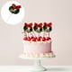 thumbnail image 4 of 10 piezas de pastel de corona de navidad Topper bownot bell belling, 4 of 7