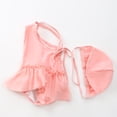 thumbnail image 6 of Gubotare Bathing Suit Girls Toddler Baby Girls Swimsuit Bathing Suits Cute Beach Sport Swimming Backless Summer One Piece Swimwear 2T 3T (Pink,2-3 Years), 6 of 7