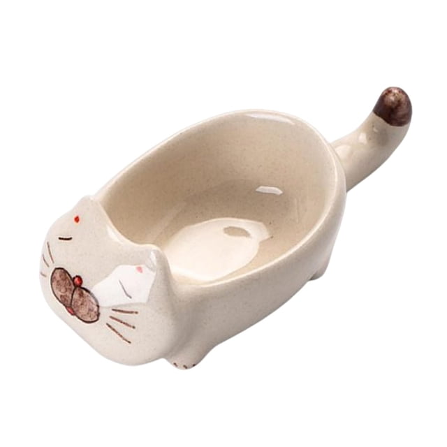 simhoa Ceramic Sauce Dish, Condiment Container Mini Sauce Bowls for Dinner Table Picnic Height