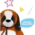 thumbnail image 3 of Perro de Peluche Gigante PELUCHERIA 120 cm Suave y Bonitos, 3 of 5