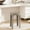 Khaki, variant on Home Chairs Made Of Thick Plastic Round Stackable Chair Unique Whirl Design Flexible Seating for Home Office Bar