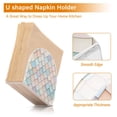 thumbnail image 5 of Yayeee Napkin Holder for Table Kitchen Paper Tissue Organization, Small Pink Pattern, 5 of 8
