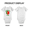 thumbnail image 3 of Newest Portugal National Soccer Team Fan Baby Romper (White, 0-3 Months), 3 of 5