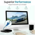 thumbnail image 4 of Ethernet Cable LAN Network Cat6 Internet Modem Blue RJ45 Patch Cord Bulk 5 Core ET 20FT BLU, 4 of 9