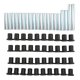 thumbnail image 5 of Kit de bujes de brazo de control de 60 piezas 7501097 Reemplazo negro de bajo desgaste para Polaris Ranger XP 800 2010-2014, 5 of 12