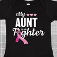 thumbnail image 4 of Inktastic Breast Cancer Awareness My Aunt is a Fighter Boys or Girls Baby Bodysuit, 4 of 5