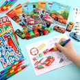thumbnail image 4 of Set de regalos de fiesta BenLouis, 168 piezas, coche de carreras para cumpleaños de niños, 4 of 7