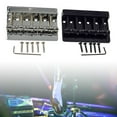 thumbnail image 2 of 5 String Guitar Bridge Assembly, 5 String Vintage Bass Bridge for 5 Strings Electric Bass Guitar 2 Color to Choose, 2 of 8