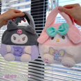 thumbnail image 2 of Plush Sanrio Bag Kawaii Kuromi Cinnamoroll Stuffed Backpack for Girls Anime Melody Purin Pochacco Plushies Handbag Cartoon Gifts Gong Bohan LED, 2 of 2