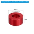 thumbnail image 2 of M10 Aluminum Spacer, 8 Pcs Metal Spacers Aluminum 10.5mm ID x 20mm OD x 10mm L for 2/5in or M10 Screw Bolt,Red, 2 of 6
