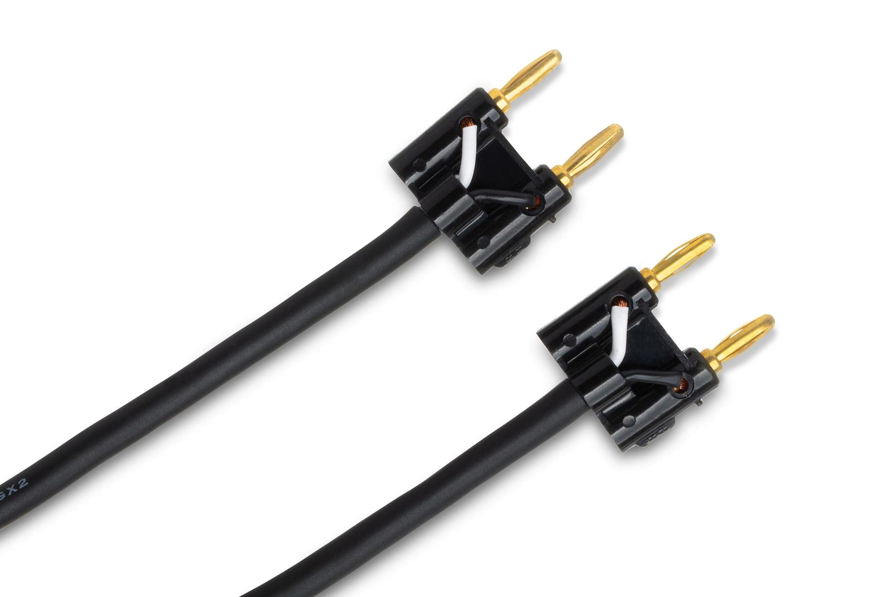 Hosa SKJ-610BB Speaker Cable Dual Banana to Same 10 foot