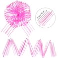 thumbnail image 2 of 12 Pcs Pull Bow Large Organza Pull Bow Gift Wrap Pull Bow With Ribbon For Wedding Gift Baskets, 6 Inches Diameter, 2 of 7
