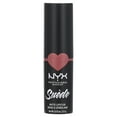 thumbnail image 4 of NYX Professional Makeup Suede Matte Lipstick, lightweight vegan formula, Soft Spoken, 4 of 6