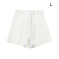 thumbnail image 3 of Guardurnaity Mujeres corto elegante verano primavera Casual moda reemplazo plisado fácil de combinar portátil niñas ropa Prendas para la parte inferior del cuerpo L, 3 of 4