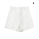 thumbnail image 2 of Minnieouse Mujeres corto elegante verano primavera Casual moda reemplazo plisado fácil de combinar portátil niñas ropa Prendas para la parte inferior del cuerpo L, 2 of 4