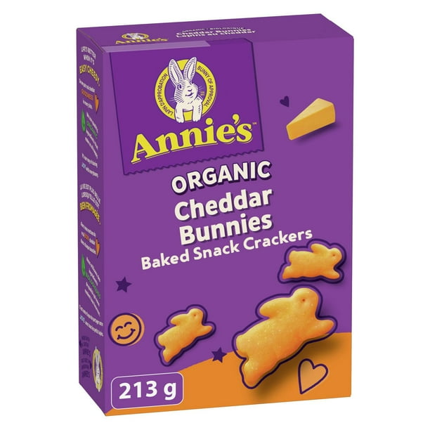 Annie's Homegrown Cheddar Bunnies 1oz - Snack Pack – Healthy Snack