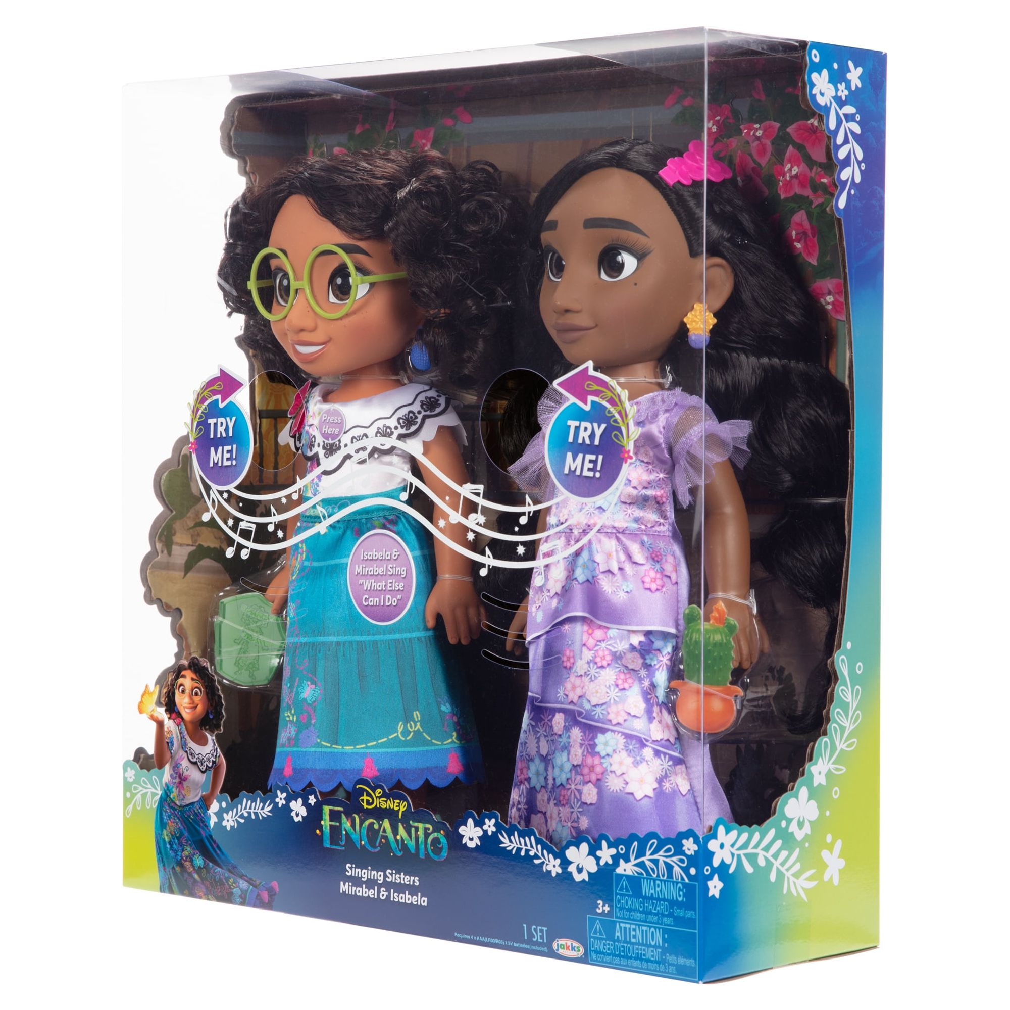Disney's Encanto Singing Sisters Mirabel and Isabela Fashion Toddler Doll Gift Set - image 3 of 5
