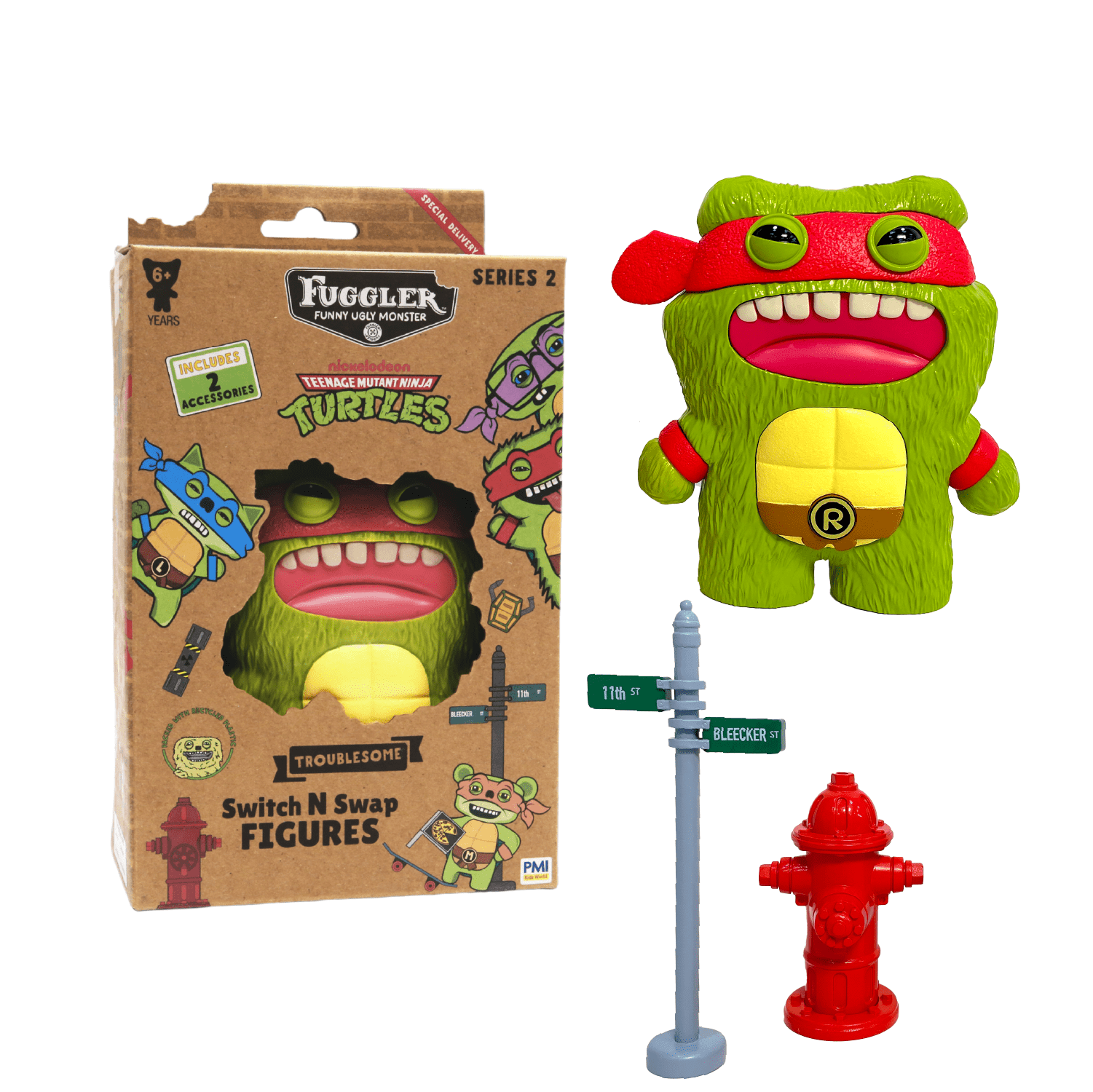 fuggler　スナグラーエディションシリーズ限定版 Fuggler x Teenage Mutant Ninja Turtles Switch and Swap Donatello