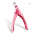 thumbnail image 4 of 5 PACK French Nail Clippers, One Line Nail Trimmer Scissors, Stainless Steel False Nail Sheet Cutter, Ergonomic Labor-Saving Manicure Repair Tools for Salon DIY Nail Art, 4 of 7