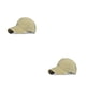 thumbnail image 3 of Guardurnaity Gorra de béisbol para mujer, sombrero deportivo con cola de caballo y ala parasol, transpirable a la moda para correr, ocio, Caqui 2piezas, 3 of 6
