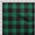 thumbnail image 4 of oneOone Cotton Cambric Green Fabric Tartan Craft Projects Decor Fabric Printed By The Yard 42 Inch Wide, 4 of 4
