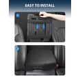 thumbnail image 5 of KBH Center Console Cover for Toyota Tundra Accessories 2007-2013 & Toyota Sequoia 2008-2022, Anti-Scratch Leather Car Armrest Protector, Black, 5 of 7