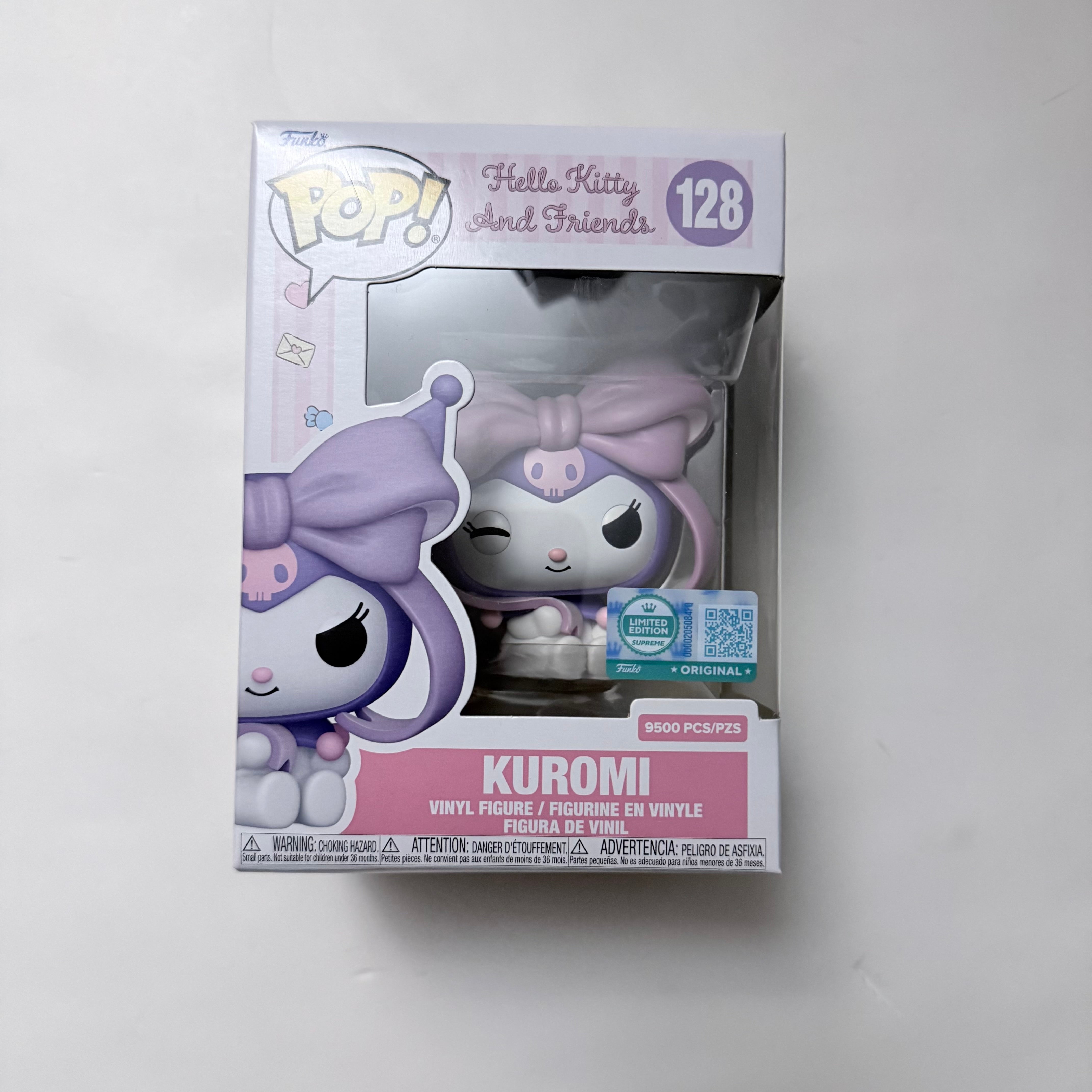 Funko POP! Hello Kitty And Friends #128 Kuromi w/ Protector 9500 LE