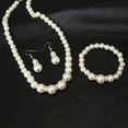 thumbnail image 3 of Fiudx Conjunto de Diamantes y Perlas, Elegante Collar y Pulsera, Elegante Pendiente y Colgante, Colección de Accesorios de Moda, Regalo para Ocasiones Especiales, Conjunto de Joyas para Mujer, Empaqu, 3 of 6
