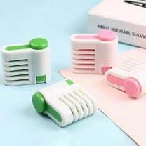 2pcs/Set Cake Slicer Bread Divider Layering Aid Serrated Knife Divider Toast Baking Tool A