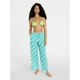 thumbnail image 2 of No Boundaries Wide Leg Pants Bikini Coverup, Women's XXS-XXL, 2 of 4