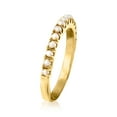 thumbnail image 3 of Ross-Simons 2mm Cultured Pearl Ring in 18kt Gold Over Sterling, Women's, Adult, 3 of 6
