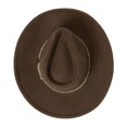 thumbnail image 4 of Rawhide Buffalo Fur Felt Western Hat - 7.5 - Mink, 4 of 6