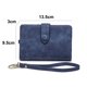 thumbnail image 2 of Carteras pequeñas para mujer, pulsera con ranuras para tarjetas, monedero con cremallera, cartera para tarjetas de crédito, 2 of 6