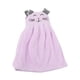thumbnail image 2 of Toalla de mano colgante absorbente con patrón de gato lindo estilo vestido con percha (púrpura), 2 of 8